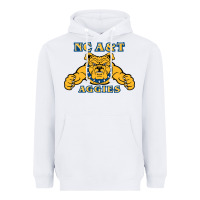 White north carolina a&t aggies Heavyweight Hoodie - linhVisuals