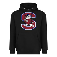 Black south carolina state bulldogs Heavyweight Hoodie - linhVisuals