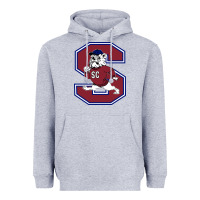 Heather Grey south carolina state bulldogs Heavyweight Hoodie - linhVisuals