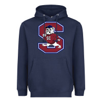 Navy south carolina state bulldogs Heavyweight Hoodie - linhVisuals