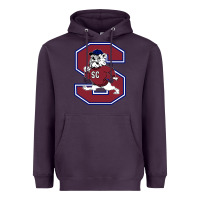Plum south carolina state bulldogs Heavyweight Hoodie - linhVisuals