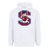 White south carolina state bulldogs Heavyweight Hoodie - linhVisuals