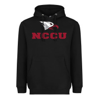 Black north carolina central eagles Heavyweight Hoodie - linhVisuals