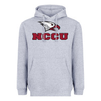 Heather Grey north carolina central eagles Heavyweight Hoodie - linhVisuals