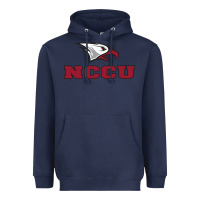 Navy north carolina central eagles Heavyweight Hoodie - linhVisuals