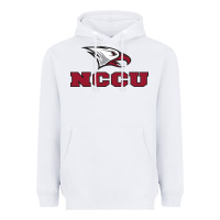 White north carolina central eagles Heavyweight Hoodie - linhVisuals