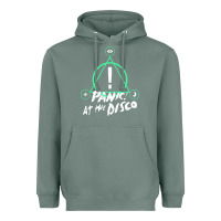 Sage PANIC! AT THE DISCO Heavyweight Hoodie - linhVisuals