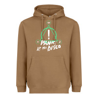 Toasted Coconut PANIC! AT THE DISCO Heavyweight Hoodie - linhVisuals