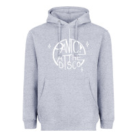 Heather Grey PANIC! AT THE DISCO Heavyweight Hoodie - linhVisuals
