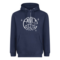 Navy PANIC! AT THE DISCO Heavyweight Hoodie - linhVisuals