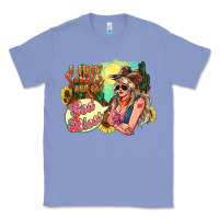 Colony Blue I just smile and say god bless Classic Tee - HowdyJamesFarm