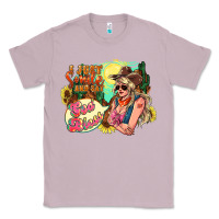 Lilac I just smile and say god bless Classic Tee - HowdyJamesFarm