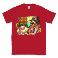 Red I just smile and say god bless Classic Tee - HowdyJamesFarm