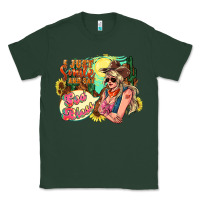 Sports Green I just smile and say god bless Classic Tee - HowdyJamesFarm