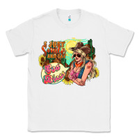 White I just smile and say god bless Classic Tee - HowdyJamesFarm