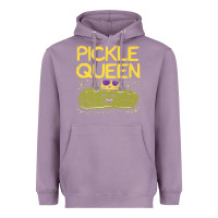 Lavender are you the pickle queen womens funny pickle gifts premium t shirt Heavyweight Hoodie - linhVisuals