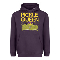 Plum are you the pickle queen womens funny pickle gifts premium t shirt Heavyweight Hoodie - linhVisuals