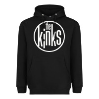 Black The Kinks Heavyweight Hoodie - linhVisuals