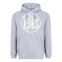 Heather Grey The Kinks Heavyweight Hoodie - linhVisuals