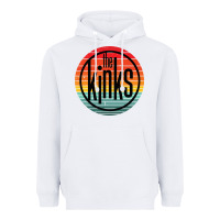 White The Kinks Vintage Music Retro Heavyweight Hoodie - linhVisuals