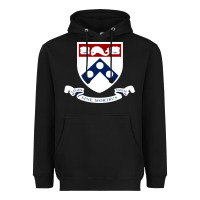 Black upenn shield with banner Heavyweight Hoodie - linhVisuals