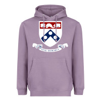 Lavender upenn shield with banner Heavyweight Hoodie - linhVisuals