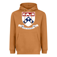 Meerkat upenn shield with banner Heavyweight Hoodie - linhVisuals