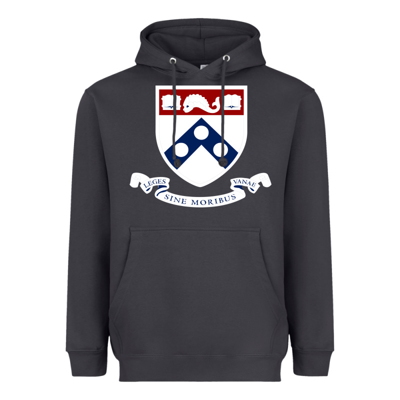 Upenn Shield With Banner Heavyweight Hoodie by linhVisuals | Teevron
