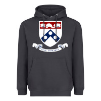 Smoke upenn shield with banner Heavyweight Hoodie - linhVisuals