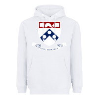 White upenn shield with banner Heavyweight Hoodie - linhVisuals