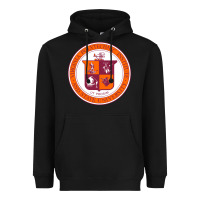 Black virginia tech seal Heavyweight Hoodie - linhVisuals