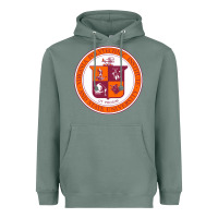 Sage virginia tech seal Heavyweight Hoodie - linhVisuals