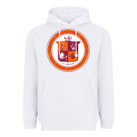 White virginia tech seal Heavyweight Hoodie - linhVisuals