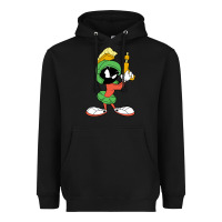 Black marvin the martian looney Heavyweight Hoodie - linhVisuals