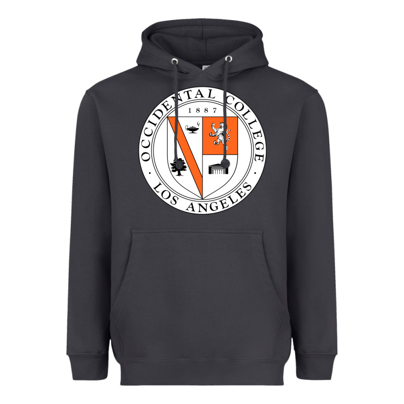 College Of Occidental Heavyweight Hoodie by linhVisuals | Teevron