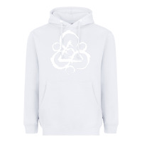 White coheed and cambria Heavyweight Hoodie - linhVisuals