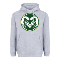 Heather Grey colorado state rams Heavyweight Hoodie - linhVisuals