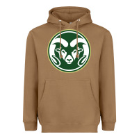 Toasted Coconut colorado state rams Heavyweight Hoodie - linhVisuals