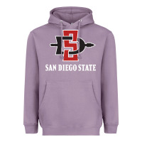 Lavender san diego state aztecs Heavyweight Hoodie - linhVisuals