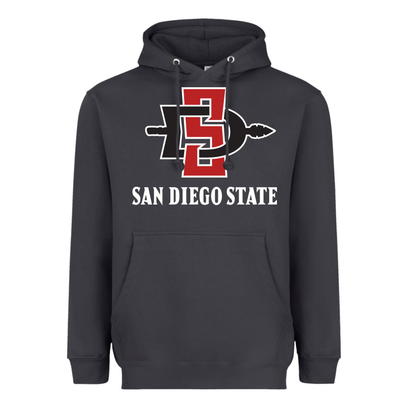 San Diego State Aztecs Heavyweight Hoodie by linhVisuals | Teevron