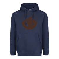 Navy university of wyoming cowboys Heavyweight Hoodie - linhVisuals