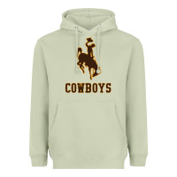 Matcha university of wyoming cowboys Heavyweight Hoodie - linhVisuals