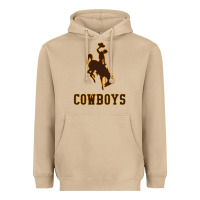 Mushroom university of wyoming cowboys Heavyweight Hoodie - linhVisuals