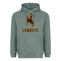 Sage university of wyoming cowboys Heavyweight Hoodie - linhVisuals