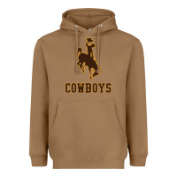 Toasted Coconut university of wyoming cowboys Heavyweight Hoodie - linhVisuals
