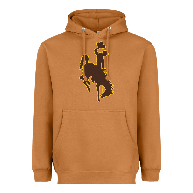 University Of Wyoming Cowboys Heavyweight Hoodie by linhVisuals | Teevron