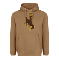 Toasted Coconut university of wyoming cowboys Heavyweight Hoodie - linhVisuals