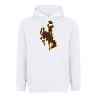 White university of wyoming cowboys Heavyweight Hoodie - linhVisuals