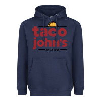 Navy taco john's Heavyweight Hoodie - linhVisuals
