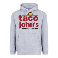 Heather Grey taco john's Heavyweight Hoodie - linhVisuals